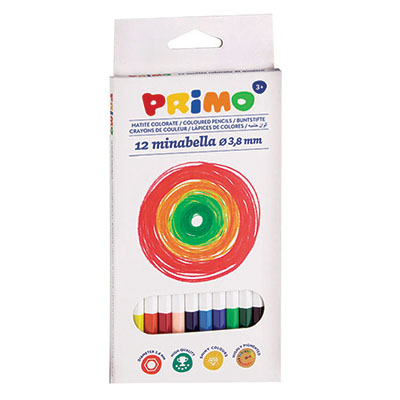 MINABELLA COLORING PENCILS, BOX OF 12