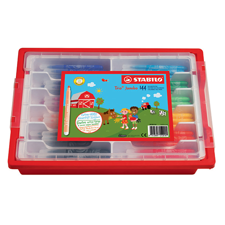 STABILO TRIO JUMBO MARKER, 144 STÜCK