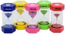 REUZEN ZANDLOPER TIMERS, SET VAN 5