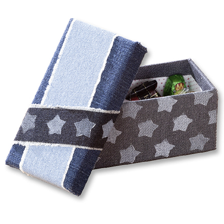 Zelfklevende stof voor jeans, verpakking van 4