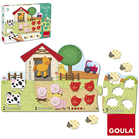 PUZZLE 1-5, 15 PCS