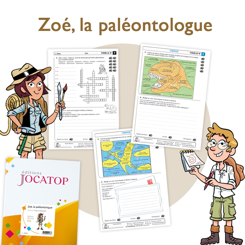 ZOÉ, LA PALÉONTOLOGUE