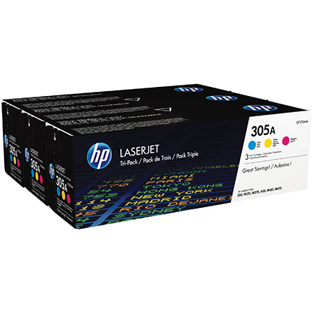 HP305A COLOR PACK CARTRIDGES