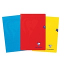 CLAIREFONTAINE A4-NOTIZBUCH, 10 MM KARRIERTES NOTIZBUCH, 120 SEITEN