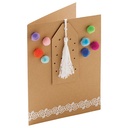 PAPIER KRAFT A4 230G, 50 FEUILLES