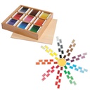 DOOS MET 63 TABLETTEN/ 9 KLEUREN