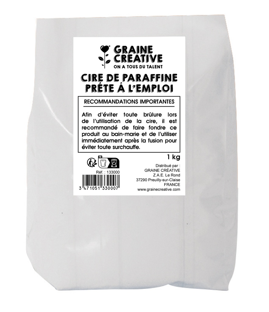 CIRE POUR BOUGIE, LE KG