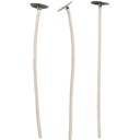 10 CM DOCHTE AUF FÜSSEN, 10ER-PACK