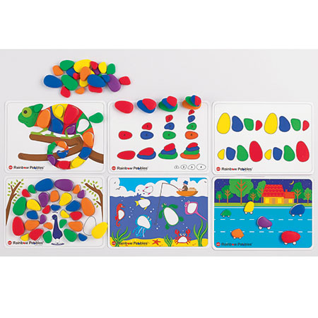RAINBOW PEBBLES, SET NO. 1