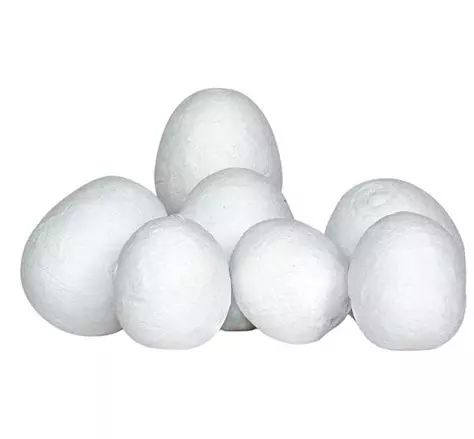 WOODEN EGGS 38X50 /10