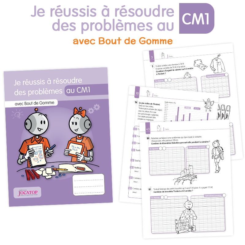 JE RÉUSSIS À RÉSOUDRE DES PROBLÈMES, 4ÈME PRIMAIRE