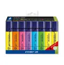 Textmarker, Schachtel mit 6 Stück + 2 gratis