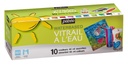 WATER-BASED STAINED GLASS PAINT, 10 COLORS
