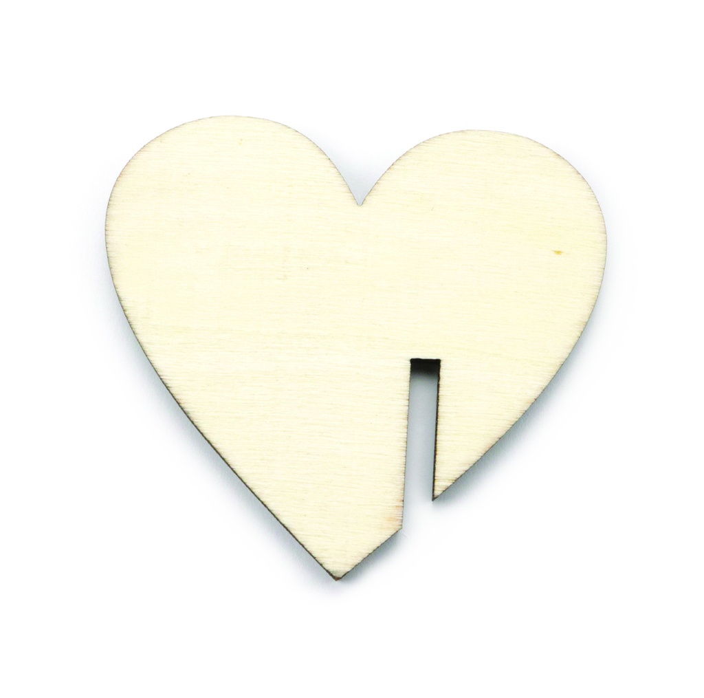 HEART GLASS MARKERS, SET OF 10