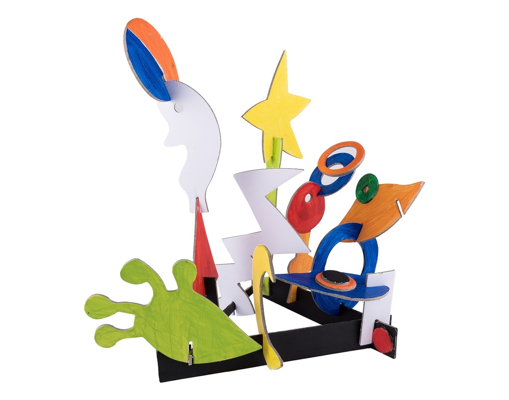 À  LA  MANIÈRE DE MIRO, SET DE 5
