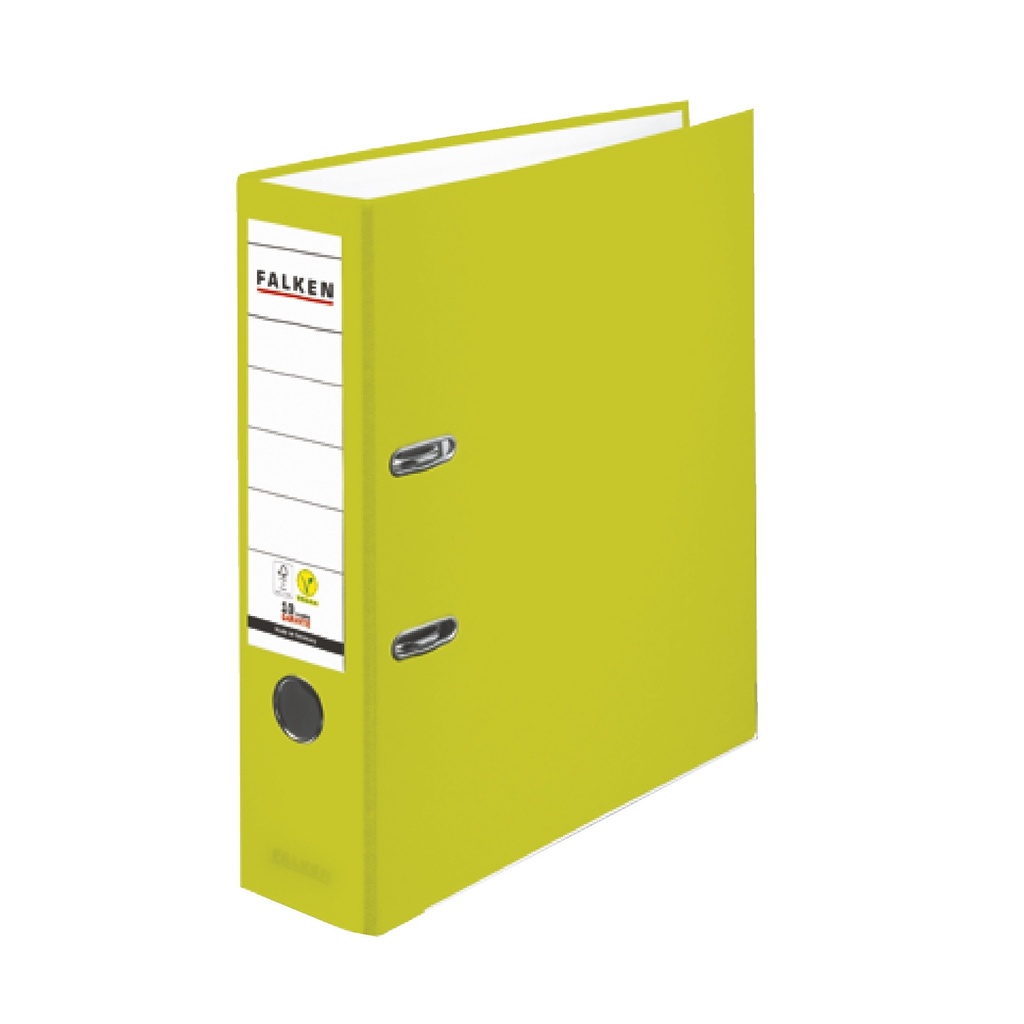 BTE 20 CLASS.LEVIER PLAST.DOS8 VERT POMME
