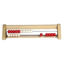 ABACUS VAN 1 TOT 20 - ROOD/WIT