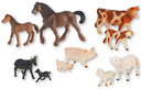 ANIMAUX DE LA FERME, SÉRIE 10 FIGURINES