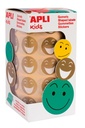 GOLD SMILES zelfklevende stickers, rol