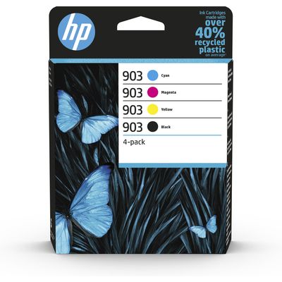 CARTOUCHES HP903 PACK 4 COULEURS