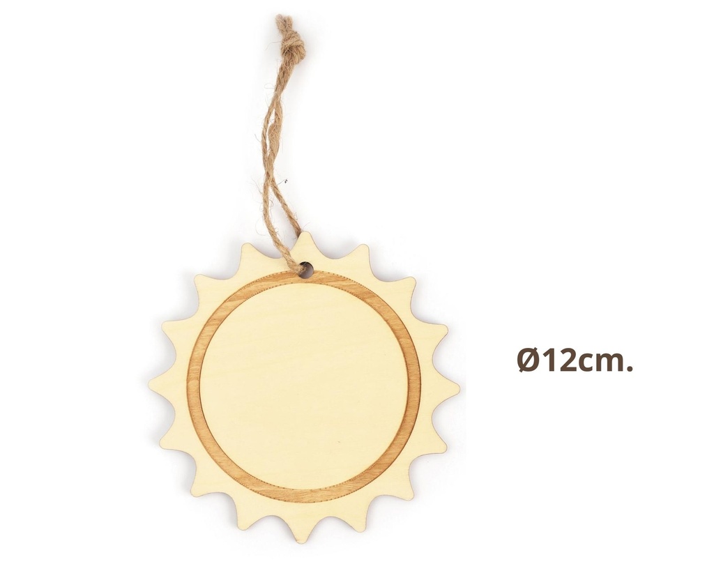 FORME CÉLESTE: SOLEIL EN BOIS