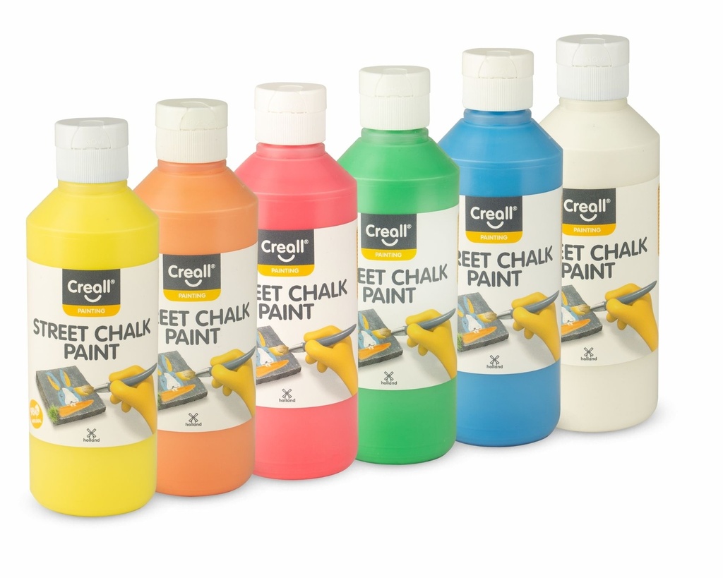 Kreidebodenfarbe, 6 x 250 ml