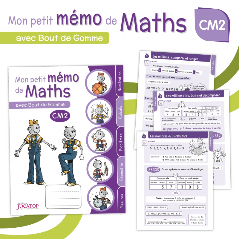 MIJN KLEINE WISKUNDE MEMO, 5E-6E BASISSCHOOL