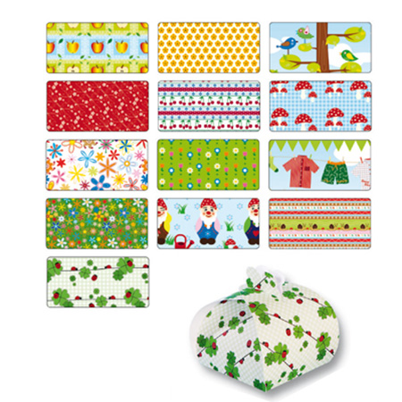 GARDEN CARDBOARD PAD, 26 SHEETS
