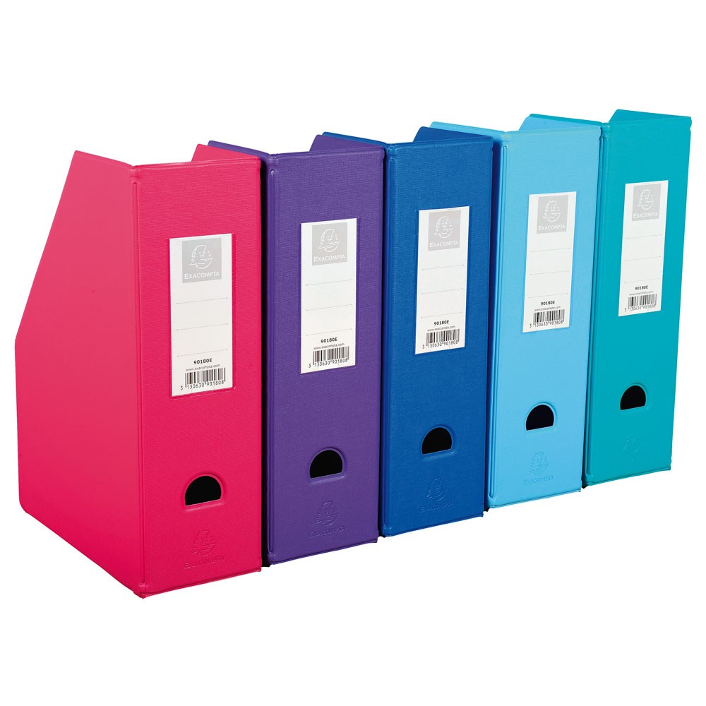 A4 MAGAZINE RACK, SET OF 5 ASSORTED