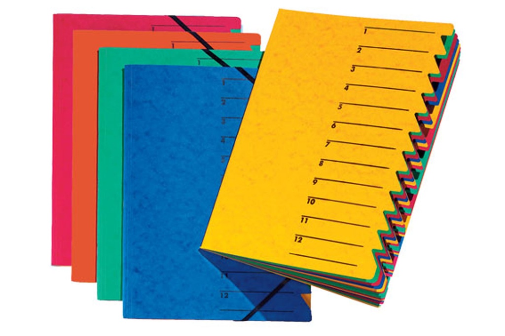 12-COMPARTMENT CARDBOARD SORTER