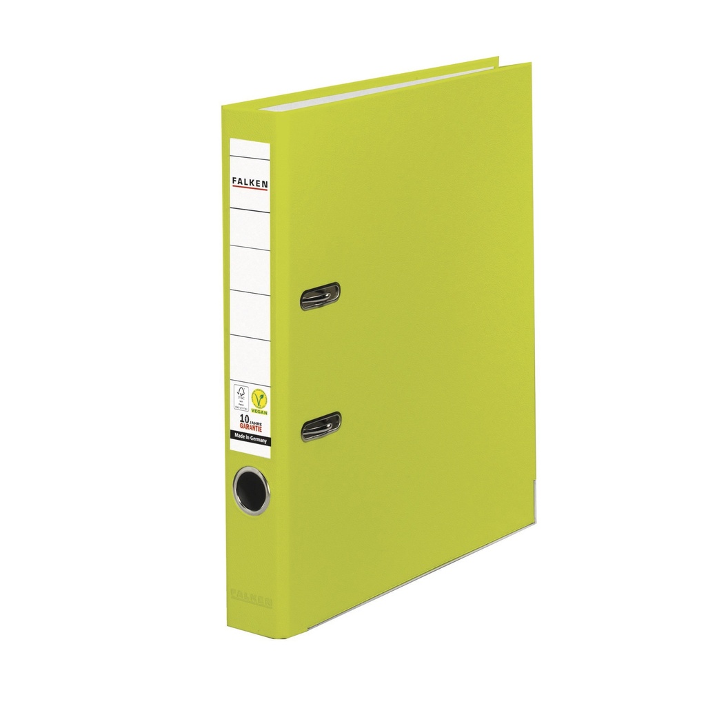 BTE 25 CLASS.LEVIER PLAST.DOS4 VERT POMME
