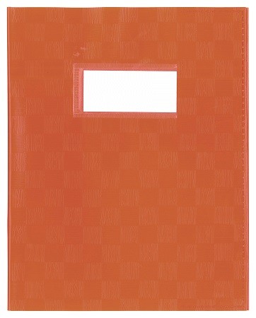 P.25 COUVRE-CAHIERS COUPE ORANGE