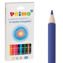 CRAYONS COULEURS TRIANGULAIRES, ETUI DE 12