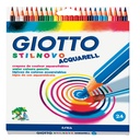 GIOTTO WATERCOLOR PENCILS, BOX OF 12