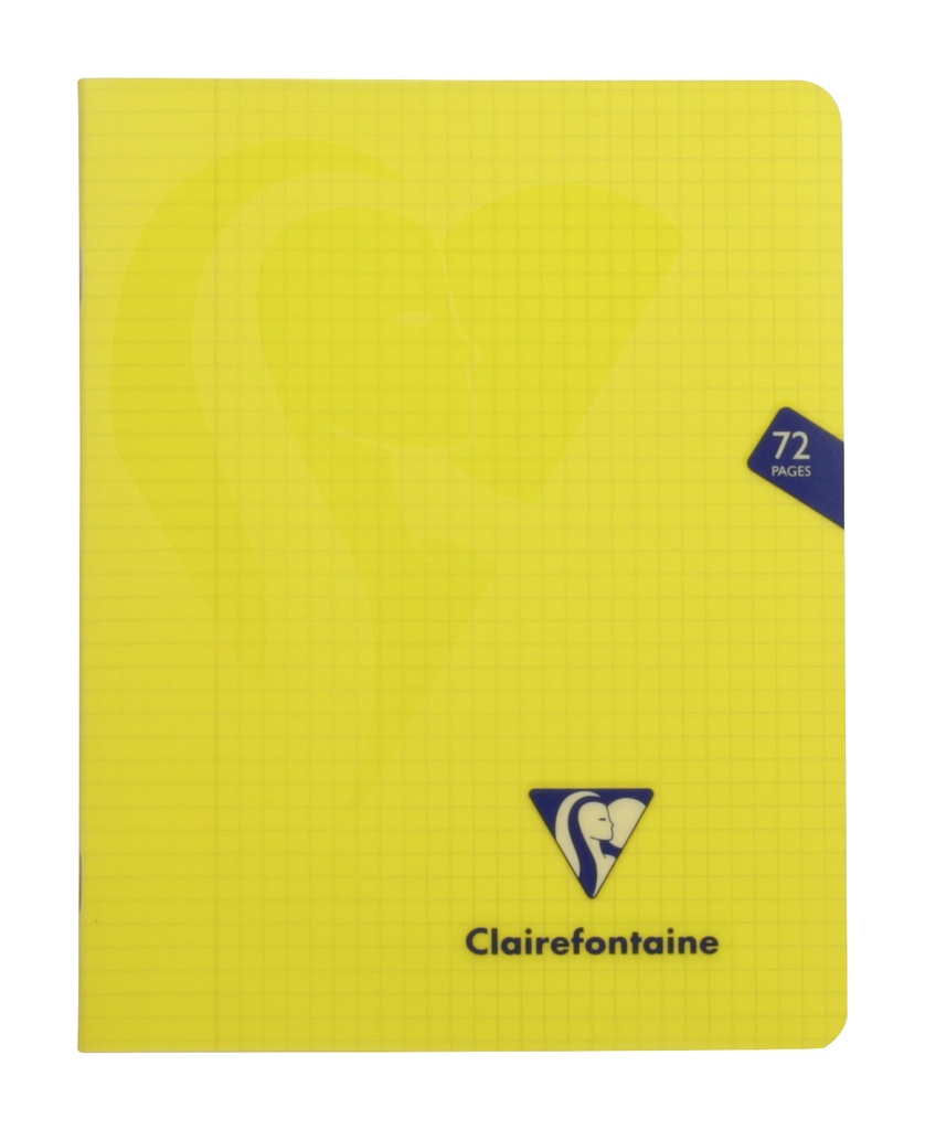 CAHIER CLAIREFONTAINE ÉCOLIER PP 72P 5MM