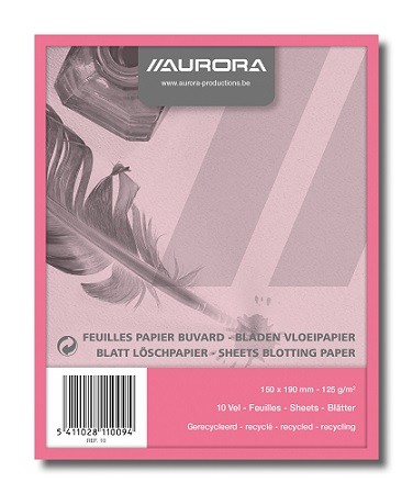 ROZE BLOKPAPIER, 15X19 10 F.