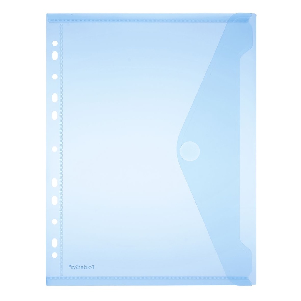 A4 TRANSPARENT PERFORATED ENVELOPE POCKET, EACH