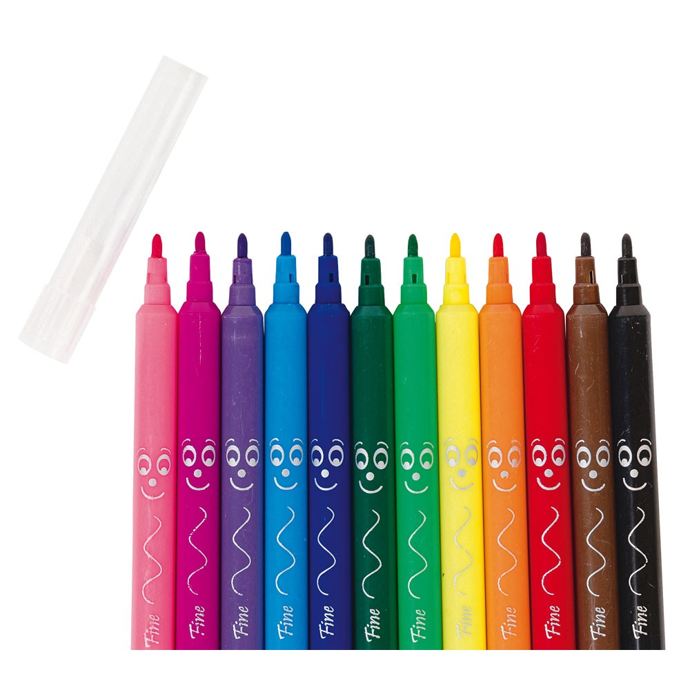 PROMO-FEINE MARKER, BOX MIT 12 STÜCK