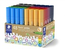 STAEDTLER NORIS JUMBO TRIANGULAR MARKERS, PACK OF 48