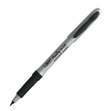 BIC-MARKERING ALLE MEDIA ZWART, PCE