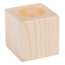 6 CM CUBE CANDLE HOLDER