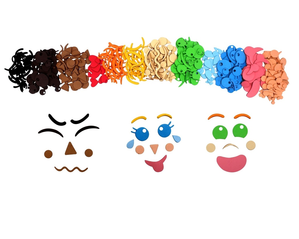 GOMMETTES "ÉMOTIONS", 500PCS
