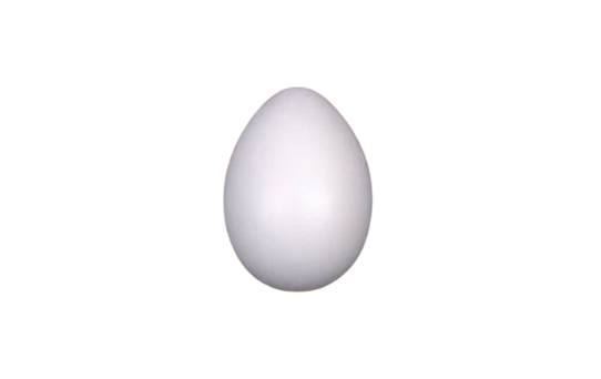 OEUF EN FRIGOLITE 6CM