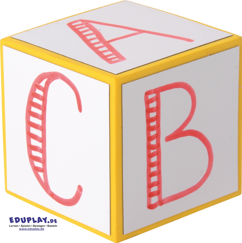 ERASABLE CUBE, 8 CM