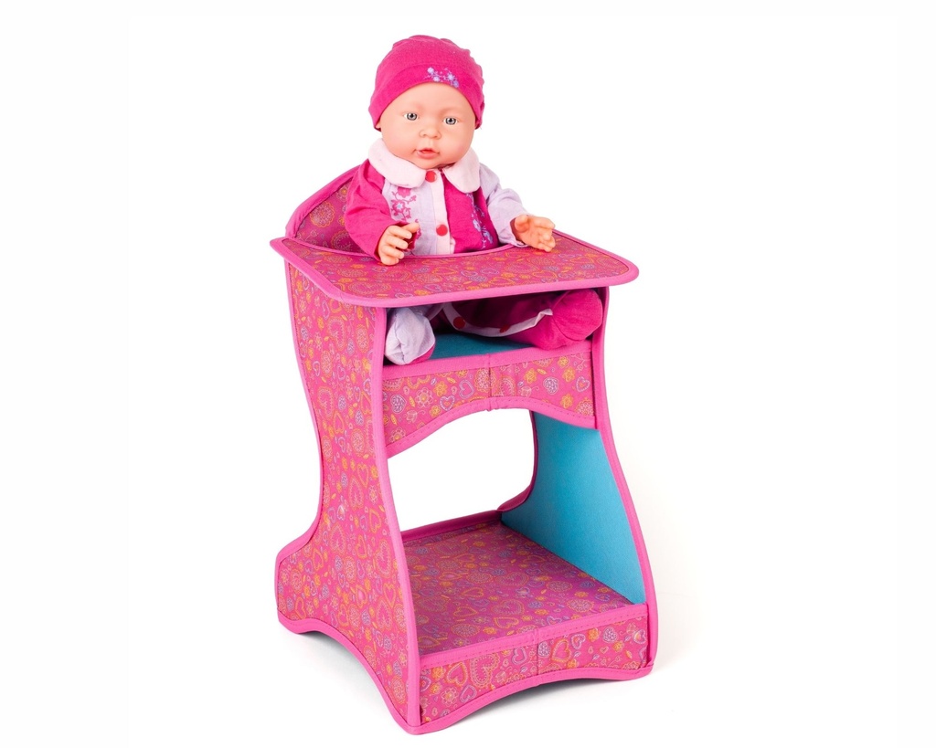 FABRIC DOLL HIGH CHAIR