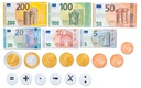 EUROS POUR TABLEAU MAGNETIQUE