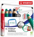 STABILO MARKdry, 4er-Pack