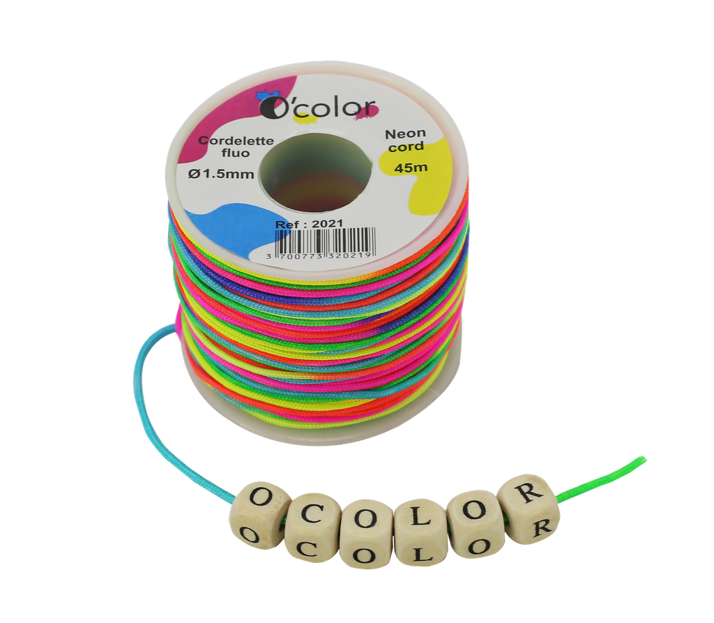 CORDELETTE FLUO, LA BOBINE 45M