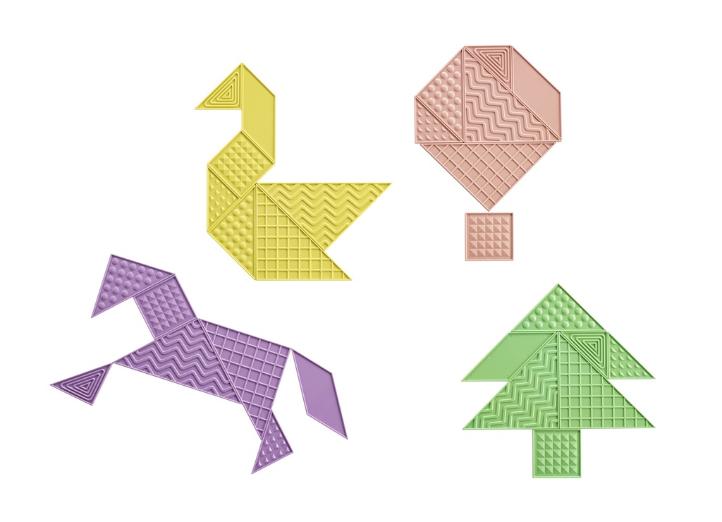 TACTIELE TANGRAMS, KLASSET