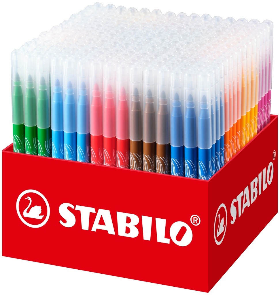 MARQUEURS STABILO POWER CLASSPACK XL, 240 PCS
